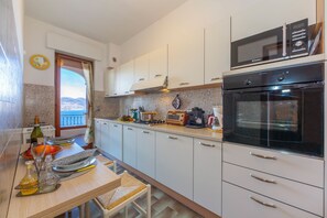 Family Apartment, Multiple Bedrooms, Mountainside (La Rosa Dei Venti Lake View Terrace) | Private kitchen - La Rosa Dei Venti Lake View Terrace (Stresa)