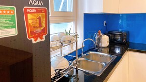 Luxury Apartment | Private kitchenette - Trang's Apartment Vung Tau Melody Tower (Ho Chi Minh City)