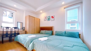 Luxury Apartment | 2 bedrooms, desk, laptop workspace, blackout curtains - Trang's Apartment Vung Tau Melody Tower (Ho Chi Minh City)