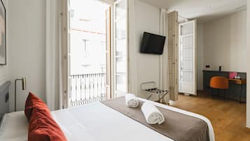 Doppelzimmer (Habitación Doble 1 o 2 camas) | Hochwertige Bettwaren, Daunenbettdecken, Minibar, Zimmersafe
