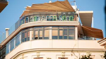 Voorkant van accommodatie