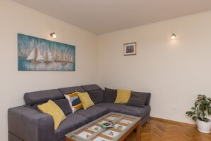 Appartement (Deluxe Two Bedroom Apartment with Bal) | Salle de séjour