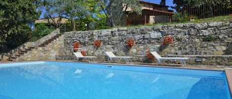 Seasonal outdoor pool