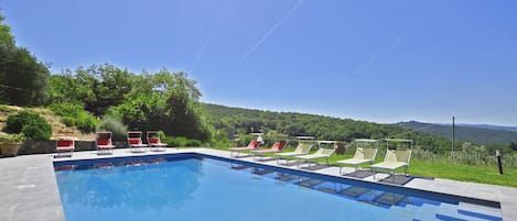 Seasonal outdoor pool