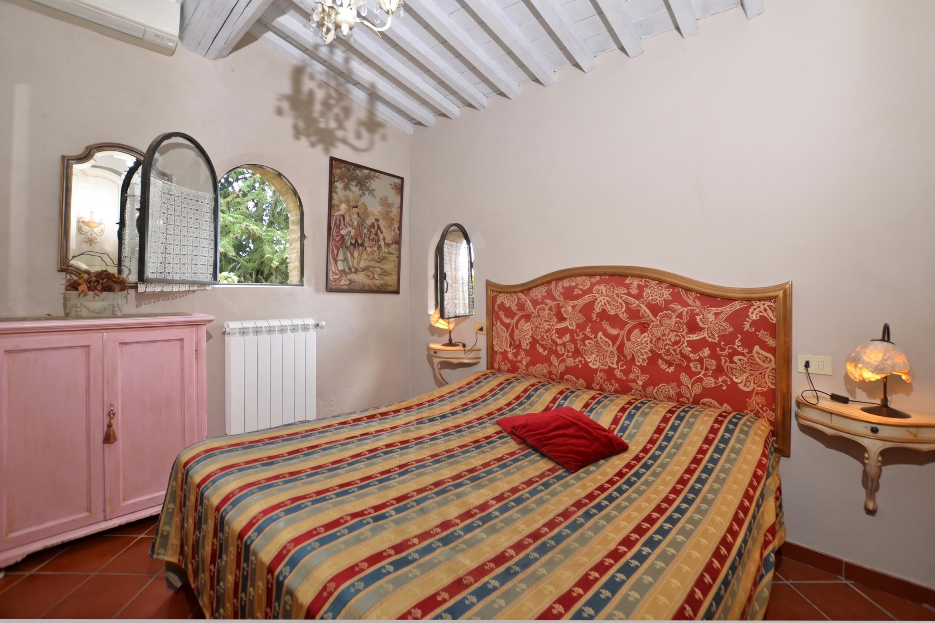 Familienvilla, 2 Schlafzimmer, Mikrowelle, Bergseite (La Badia 2) | 2 Schlafzimmer