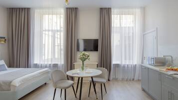 Studio Standard | Literie de qualité supérieure, minibar, coffres-forts dans les chambres