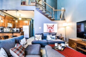 スマートテレビ、暖炉