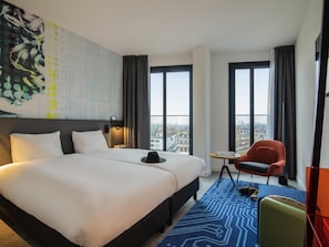 In-room safe, blackout curtains, free WiFi
