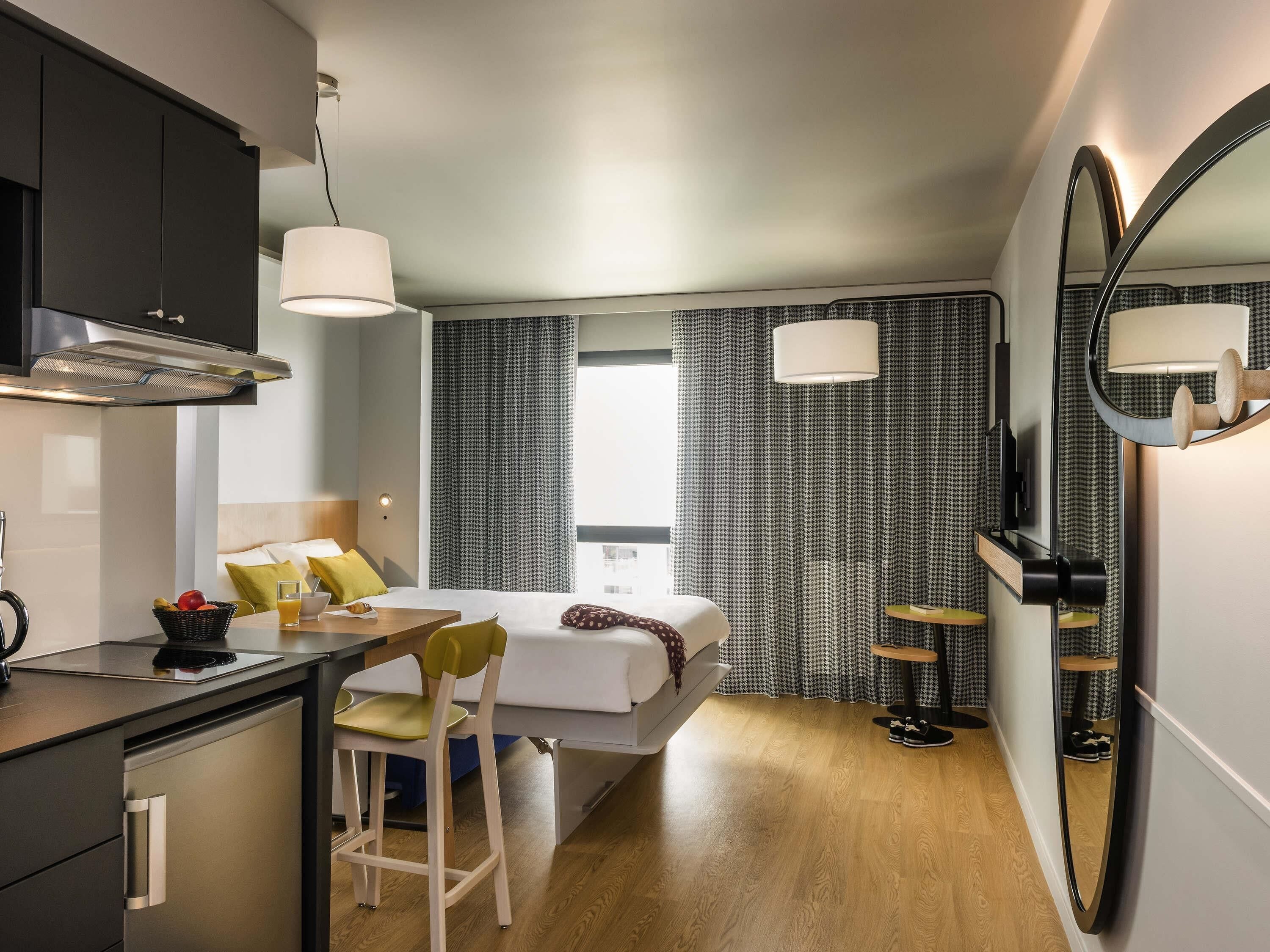 in-room safe, desk, blackout curtains, soundproofing