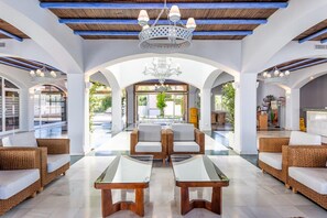 Sala de estar en el lobby