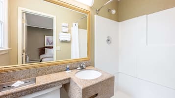 Hair dryer, towels