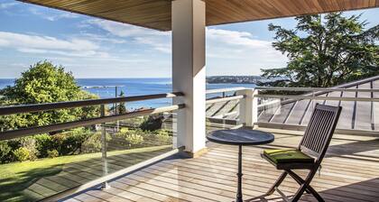 Villa Léonie - Résidence de luxe - 650m2 - 14 pers - Piscine chauffée - Vue mer