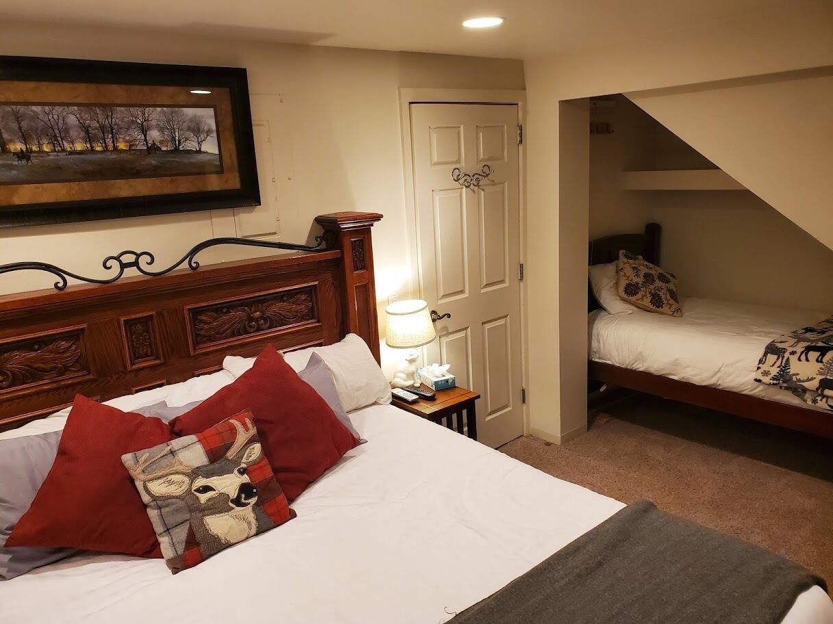 1 Schlafzimmer, Bügeleisen/Bügelbrett, kostenloses WLAN, Bettwäsche