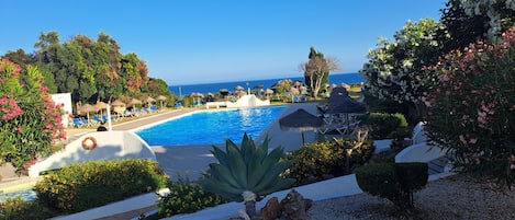 Piscine couverte, piscine extérieure