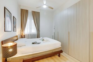 Familie appartement, meerdere slaapkamers (Valentina Home) | 1 slaapkamer, een strijkplank/strijkijzer, gratis wifi, beddengoed