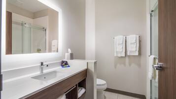 Kelengkapan dandanan diri percuma, pengering rambut, tuala disediakan