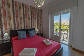 1 Schlafzimmer, Bügeleisen/Bügelbrett, Reisekinderbett, kostenloses WLAN