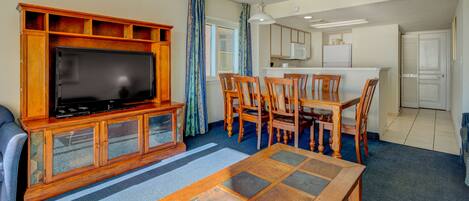 テレビ、DVD プレーヤー、ビデオライブラリ