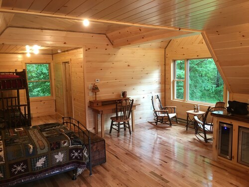 Upstate New York retreat nestled between Adirondacks and Tug Hill Plateau.