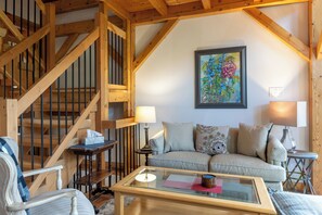 Smart-tv en een open haard