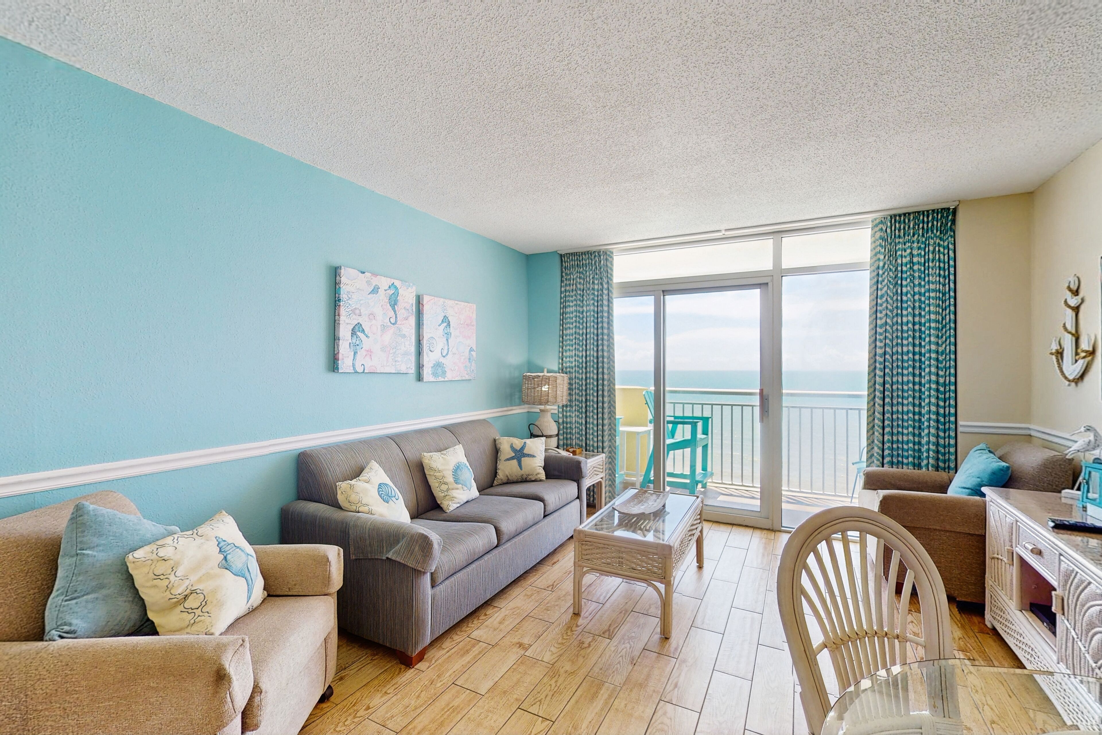 TV, DVD player, video library