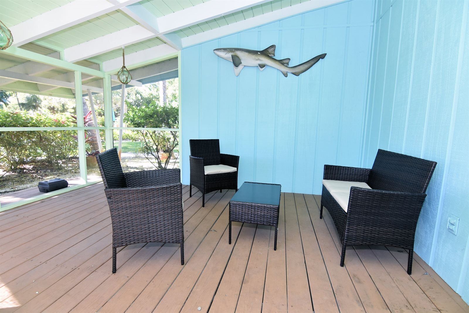 獨棟房屋 (Palms of Sanibel Green Cottage) | 陽台