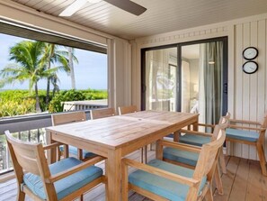 Ferienhaus (South Seas Beach House 18) | Balkon