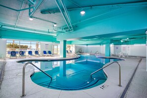 Indoor pool, a heated pool