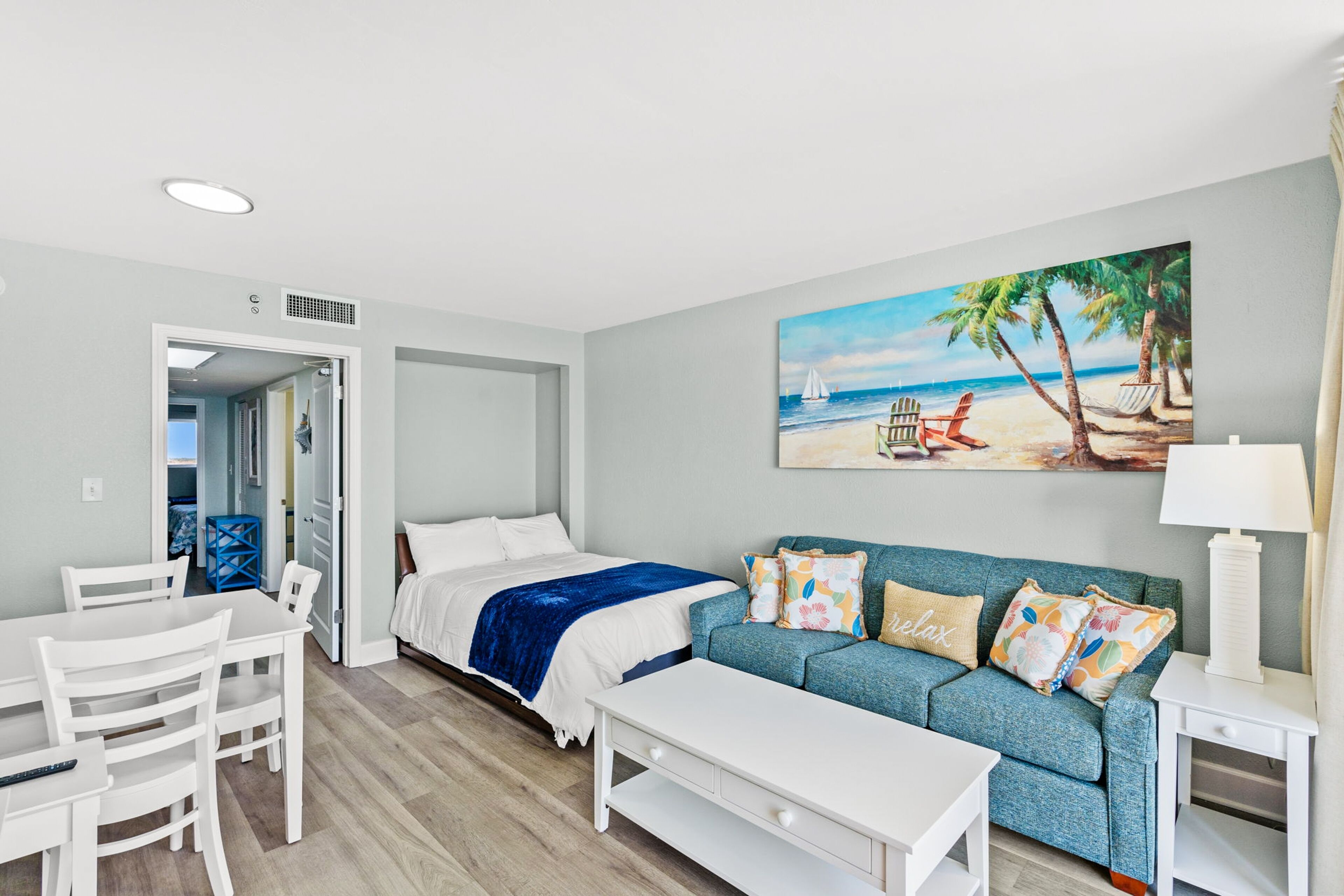 1 habitación, tabla de planchar con plancha, internet y ropa de cama 