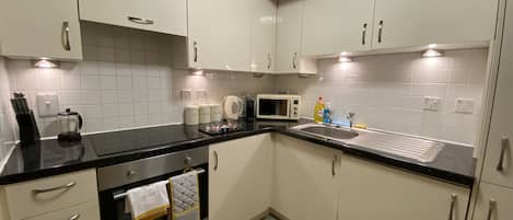 Appartement, toegankelijk voor mindervaliden, privébadkamer | Gemeenschappelijke keuken