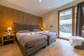 Perhehuoneisto, useita makuuhuoneita (Casa Giardino Ski in - Ski out 100m) | 2 makuuhuonetta, ilmainen Wi-Fi, vuodevaatteet