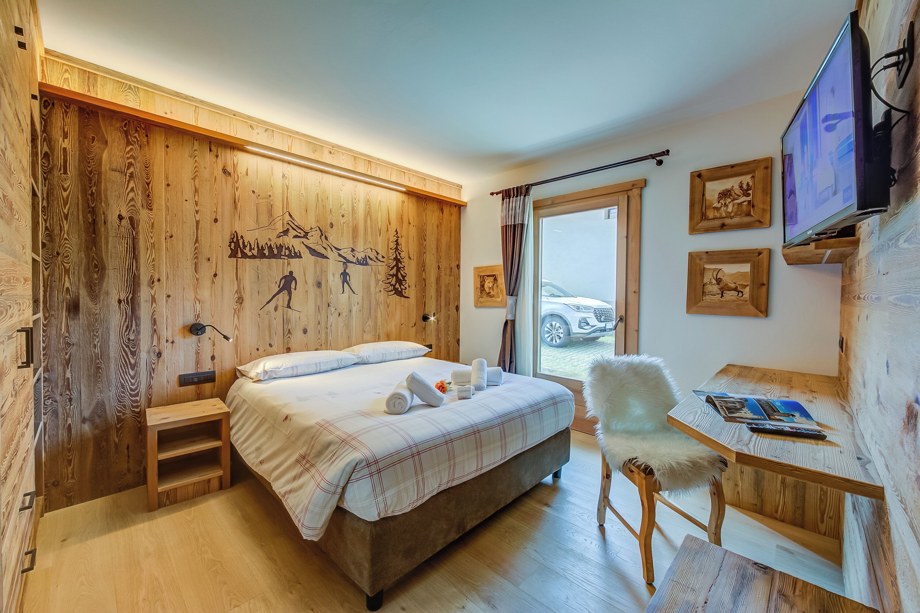 2 개의 침실, 무료 WiFi, 침대 시트