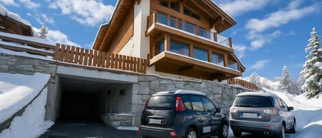 Façade de l’hébergement