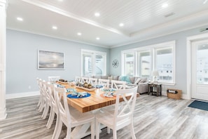Dining - 🌴🌊No Shoes | Luxury Beachfront Home | Golf Cart | Private Pool 🏊 (Navarre)