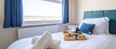 Penthouse, 2 Bedrooms, 2 Bathrooms, Sea View | 2 bedrooms, travel crib, rollaway beds, free WiFi