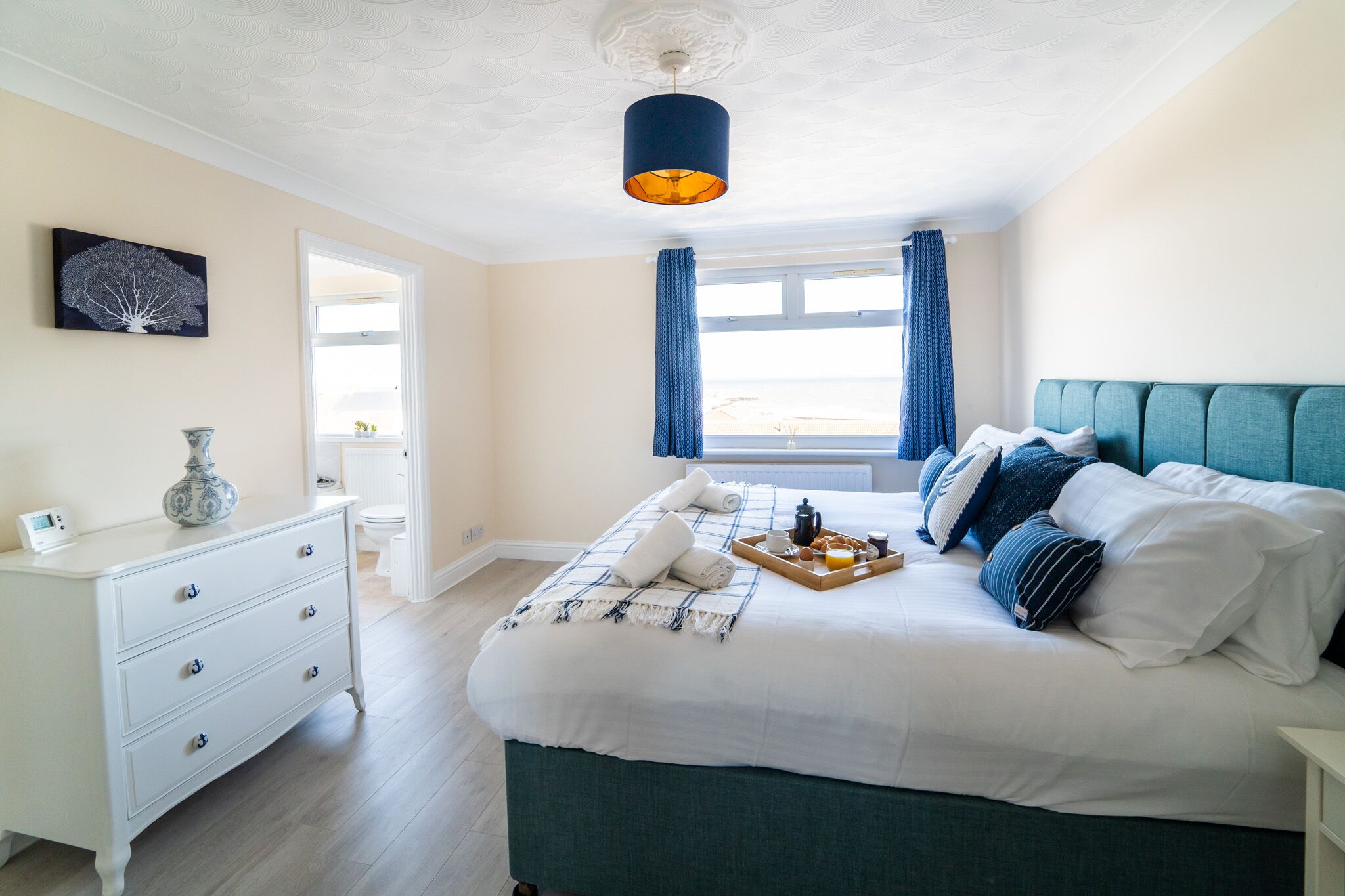 Penthouse, 2 Bedrooms, 2 Bathrooms, Sea View | 2 bedrooms, travel crib, rollaway beds, free WiFi