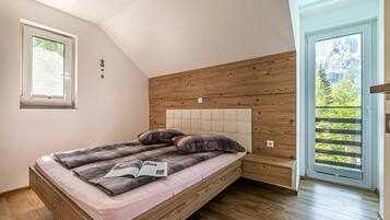 Standard Villa, Multiple Bedrooms, 2 Bathrooms, Mountainside (Pool Villa Katja Kranjska Gora) | 3 bedrooms, free WiFi, bed sheets
