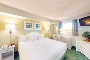 1 bedroom, iron/ironing board, free Internet, bed sheets