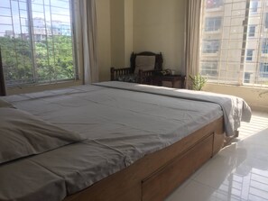 2 habitaciones, caja de seguridad en la habitación y wifi 