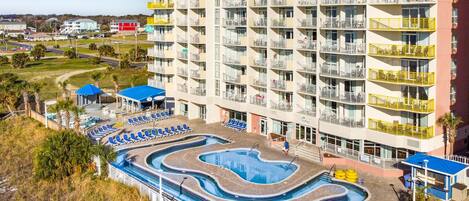 Indoor pool, a heated pool
