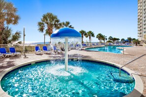 Indoor pool, a heated pool
