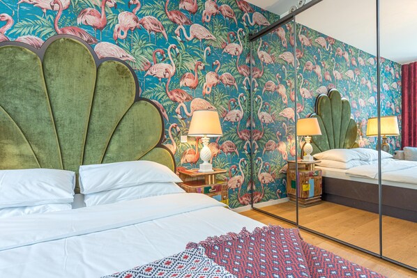 2 bedrooms, iron/ironing board, free WiFi, bed sheets - Tromostovje In Heart Of Ljubljana (Ljubljana)