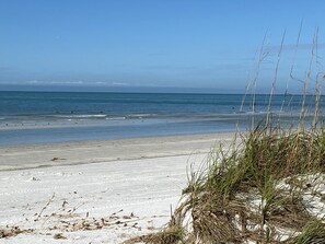 On the beach