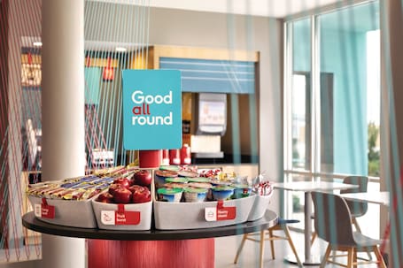 Free daily on-the-go breakfast. avid hotel Austin – Round Rock South by IHG