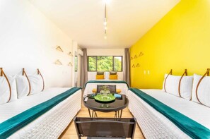 Family Room | Premium bedding, minibar, individually decorated, individually furnished - Rizzu Marina Hotel (Balneário Camboriú)