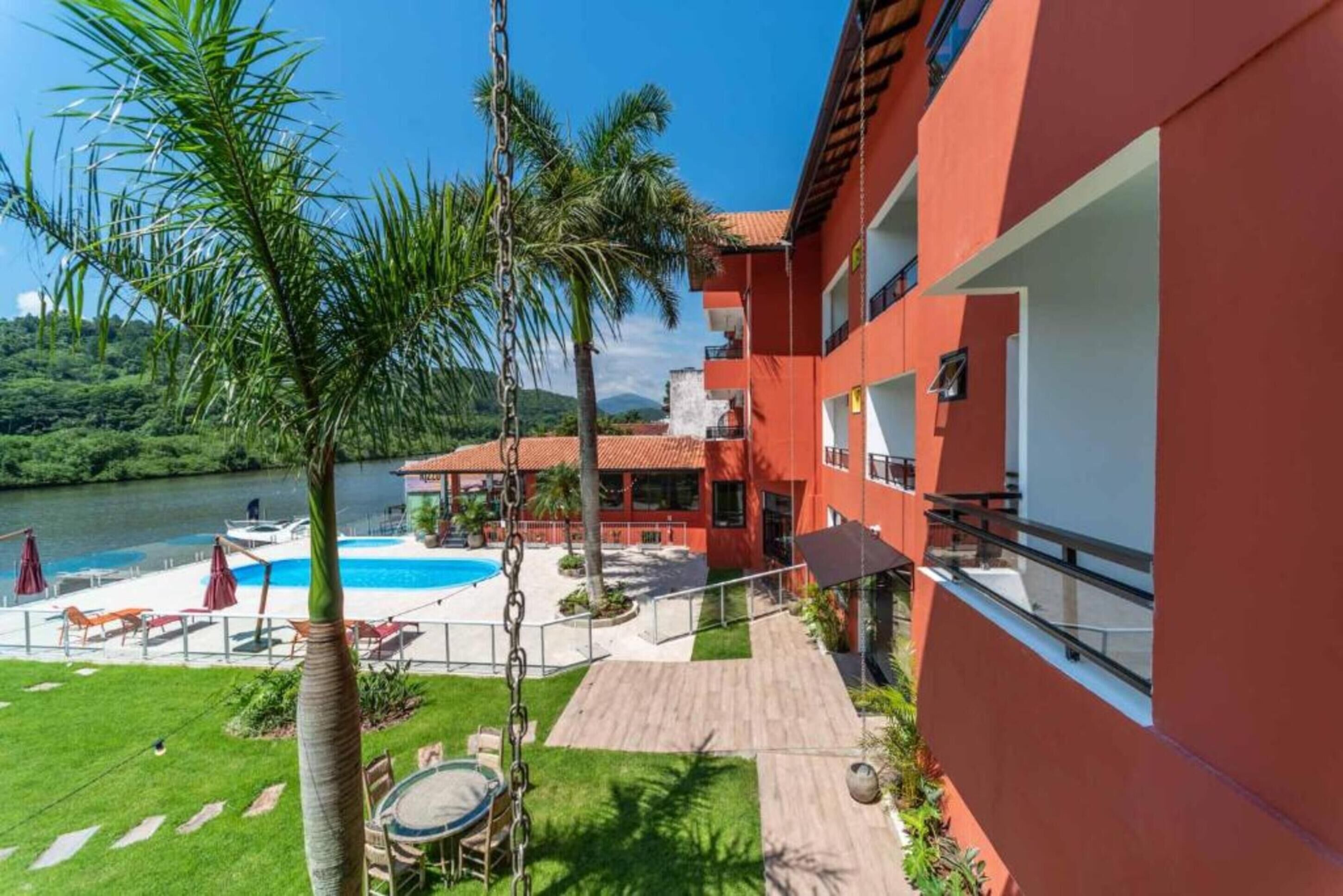 Façade de l’hébergement