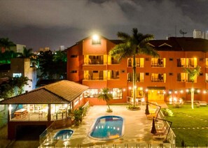 Front of property - evening/night