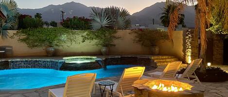 Una piscina climatizada