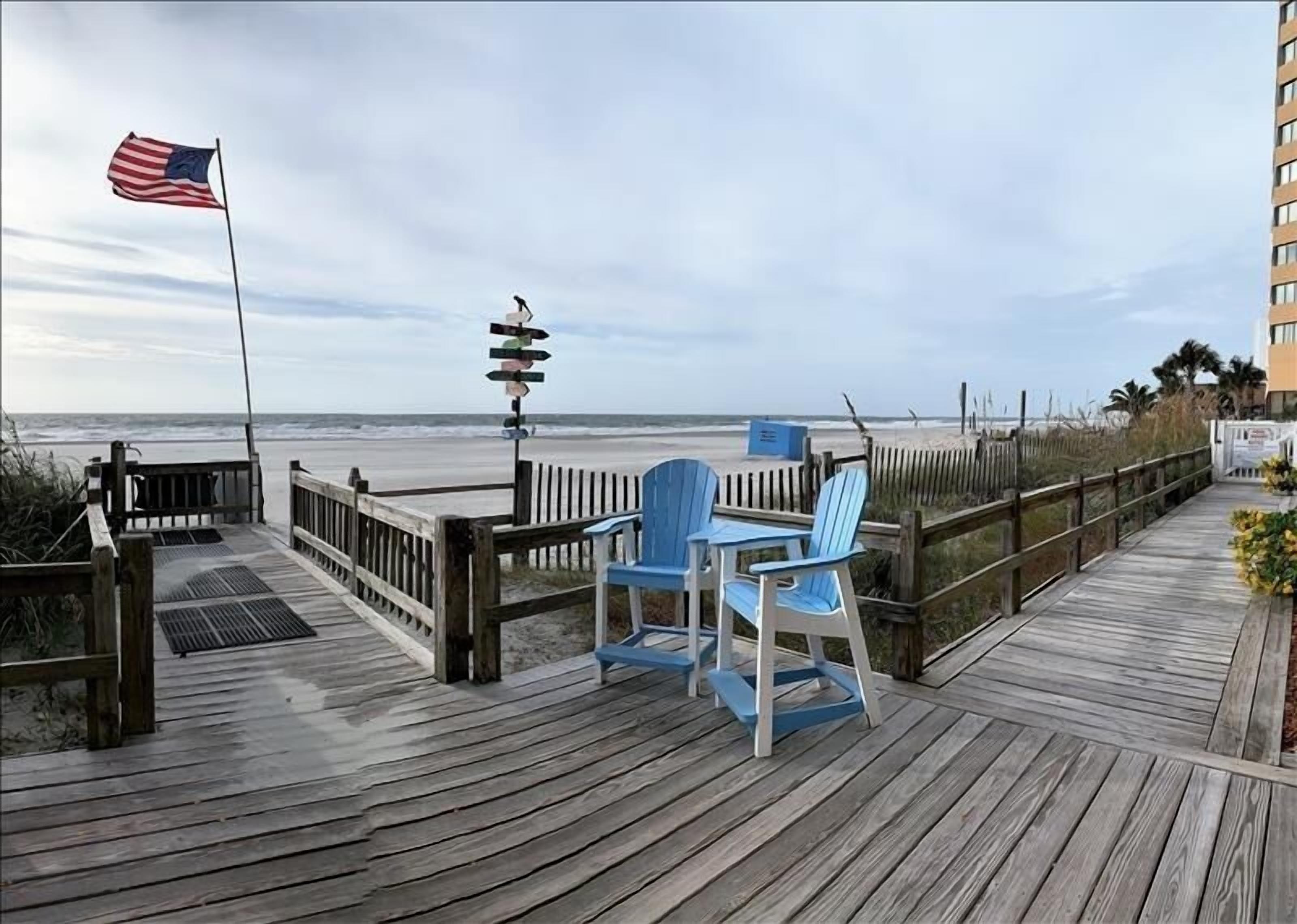 Steps from the ocean!