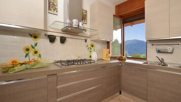 Familienvilla, Mehrere Schlafzimmer, 2 Bäder (Casa Virginia) | Eigene Kochnische | Kühlschrank, Mikrowelle, Ofen, Herdplatte